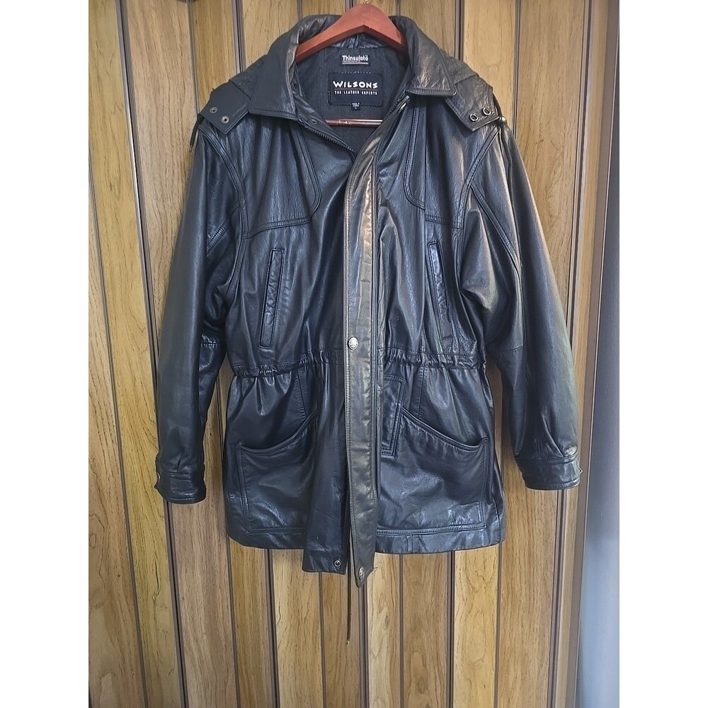 Men’s “Wilson’s” Leather Jacket  Size L